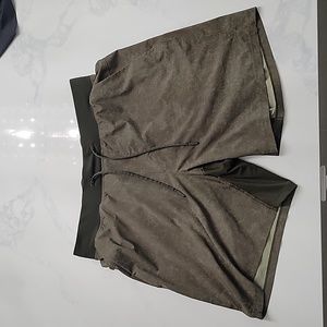 Lululemon shorts, olive green, size Large